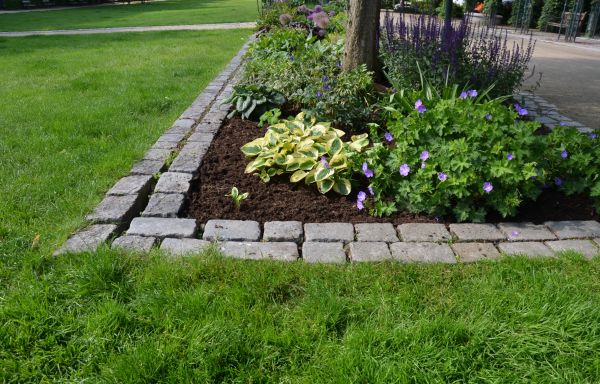 Stone Edging Installation in Gary