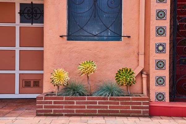 Brick Planter Installation in Gary